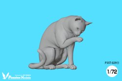Photo5: [Passion Models][P35T-029]1/72 Cats For Cat Lovers 5psc