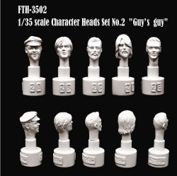 Photo1: [Swash Design][FTH-3502] Character Head Set No.2