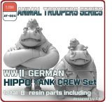 [TORI FACTORY][AT-004]1/35 WWII German Hippo Tank Crew Set B ( 2 figures)