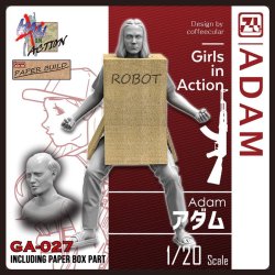 Photo1: [TORI FACTORY][GA-027]Adam (PAPER BUILD)