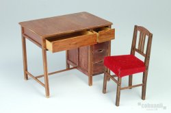Photo1: cobaanii[OY-005]先生の机と椅子