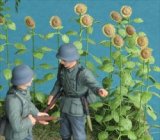 [Kamizukuri] [A-1-35] Sunflower (1/35 scale)