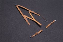 Photo2: [Kamizukuri] [FP-32HD]1/32 WW2 Fighter Cockpit Seat Belt Set　Royal Air Force