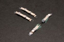 Photo2: [Kamizukuri] [FP-33HD]1/32 WW2 Fighter Cockpit Seat Belt Set German