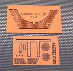 Photo1: [Kamizukuri] [FP-6] Honeycomb Engine Grill for sd.kfz.223(Tamiya)