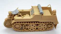 Photo4: Work Shop Shin[M-20206]1/35 Handlebar Apron ＆ Cover Set For Kettenkraftrad