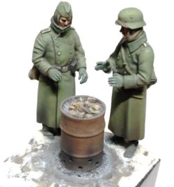 Photo3: Work Shop Shin[M-20207]1/35 DrumStove ＆ Fire Wood Set