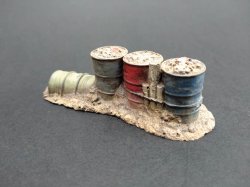 Photo1: Work Shop Shin[M-20213]1/35 Road Block Set(B)