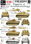 Photo1: STAR DECALS[SD35-900] Tigers of Grossdeutschland 1943-45. Early, mid and late Tiger 1.