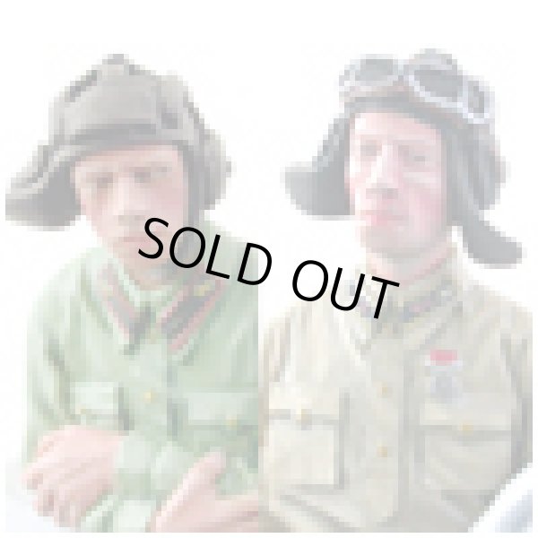 Photo6: Alpine Miniatures[AM35007]WW2 Russian Tank Crew Set (2 figures)