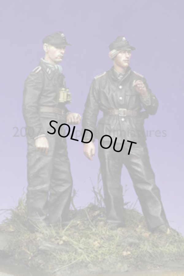 Photo1: Alpine Miniatures[AM35047]Late War WSS Panzer NCO Set (2 figures)