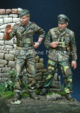 Photo: Alpine Miniatures[AM35068]WSS Panzer Crew Set 44-45 (2 figures)