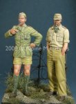 Photo1: Alpine Miniatures[AM35074]German DAK Panzer Crew Set (2 figures)