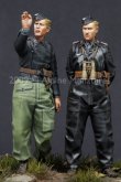 Photo1: Alpine Miniatures[AM35086]German Heer Panzer Crew Set (2 Figures)