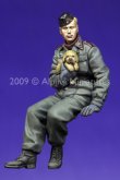 Photo1: Alpine Miniatures[AM35088]German Panzer Crew with Puppy