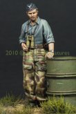 Photo1: Alpine Miniatures[AM35100]German Panzer Crew in Summer