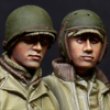 Photo11: Alpine Miniatures[AM35116]WW2 US AFV Crew Set (2 Figures)