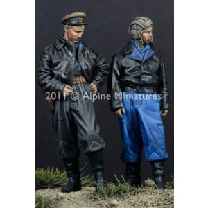 Photo: Alpine Miniatures[AM35119]Russian AFV Crew 44/45 Set (2 Figures)