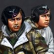 Photo3: Alpine Miniatures[AM35132]German Panther Crew Set (2 Figures)