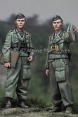 Photo2: Alpine Miniatures[AM35150]Otto Carius & NCO Set (2 Figures)