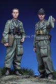 Photo4: Alpine Miniatures[AM35150]Otto Carius & NCO Set (2 Figures)