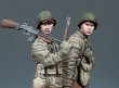 Photo2: Alpine Miniatures[AM35171]WW2 US Infantry Set (2 Figures)