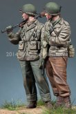 Photo3: Alpine Miniatures[AM35171]WW2 US Infantry Set (2 Figures)