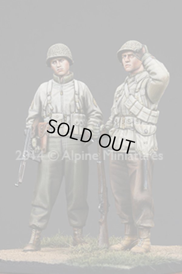 Photo2: Alpine Miniatures[AM35186]WW2 US Infantry Set