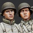 Photo3: Alpine Miniatures[AM35186]WW2 US Infantry Set