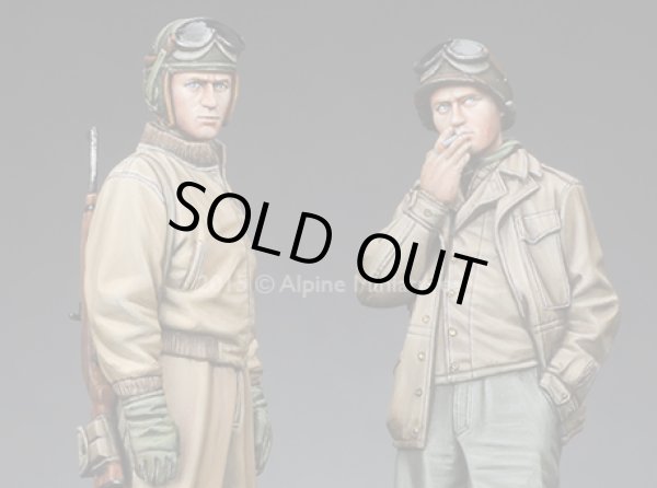 Photo2: Alpine Miniatures[AM35192]US Tank Crew Set