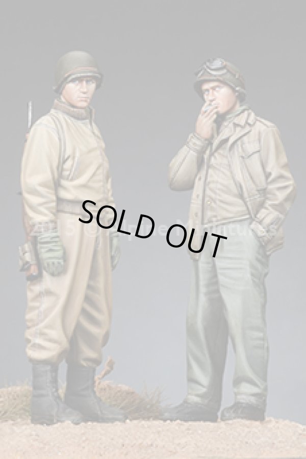 Photo5: Alpine Miniatures[AM35192]US Tank Crew Set