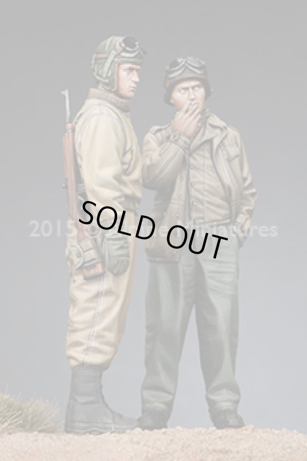 Photo8: Alpine Miniatures[AM35192]US Tank Crew Set