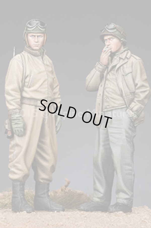 Photo9: Alpine Miniatures[AM35192]US Tank Crew Set