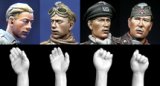 Photo: Alpine Miniatures[H003]Panzer Crew Heads & Hands