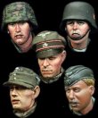 Photo1: Alpine Miniatures[H011]WSS Heads Set #3