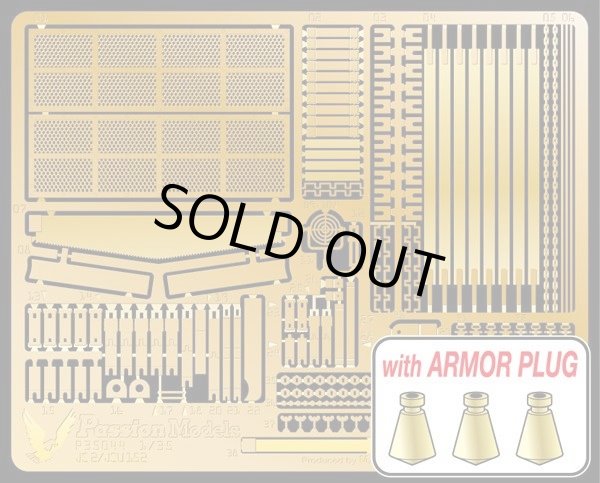 Photo1: [Passion Models] [P35-044] JS-2/JSU-152 PE set for Tamiya 35289/35303 (3xturned pistol port include)