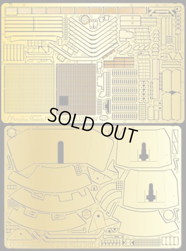 Photo1: [Passion Models] [P35-144] 1/35 M113 PE SET[For TAMIYA113 series]