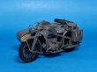 Photo2: [Passion Models] [P35T-030] 1/35 German KS600 Motorcycle & Sidecar 3D Parts Set  [For Tamiya MM35384]