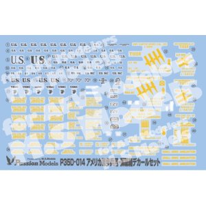 Photo: [Passion Models] [P35D-014]1/35 U.S. Infantry Equipment & Ammo Decal Set