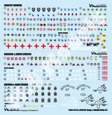 Photo: [Passion Models] [P35D-001] 1/35 WWII U.S Army Budge&Insignia Decal set