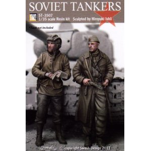 Photo: [Swash Design][ST-3507] 1/35 Soviet Tankers (2 fig.)