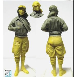 Photo: [Swash Design][ST-3510] 1/35 Woman Rider (2heads included)