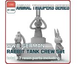 Photo: [TORI FACTORY][AT-002] 1/35 WWII German Rabbit Tank Crew Set (３figures)