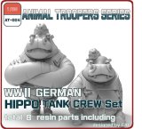 Photo: [TORI FACTORY][AT-004]1/35 WWII German Hippo Tank Crew Set B ( 2 figures)
