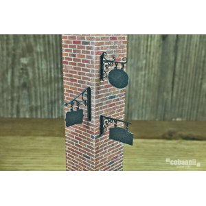 Photo: cobaanii[SA-020]アイアン看板セット