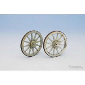 Photo: cobaanii[SS-015]Cart-Wheel                               荷車の車輪2ヶ入
