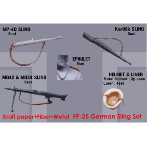 Photo: [Kamizukuri] [FP-25]1/35 German Sling Set