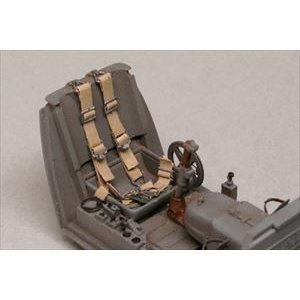 Photo: [Kamizukuri] [FP-33HD]1/32 WW2 Fighter Cockpit Seat Belt Set German