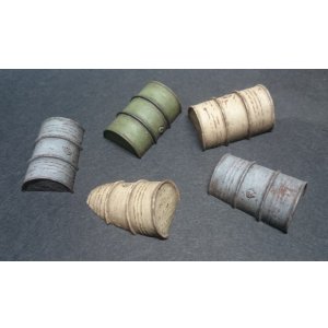 Photo: Work Shop Shin[M-20205]1/35 Abandoned Drums Set(A)