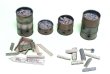 Photo1: Work Shop Shin[M-20207]1/35 DrumStove ＆ Fire Wood Set